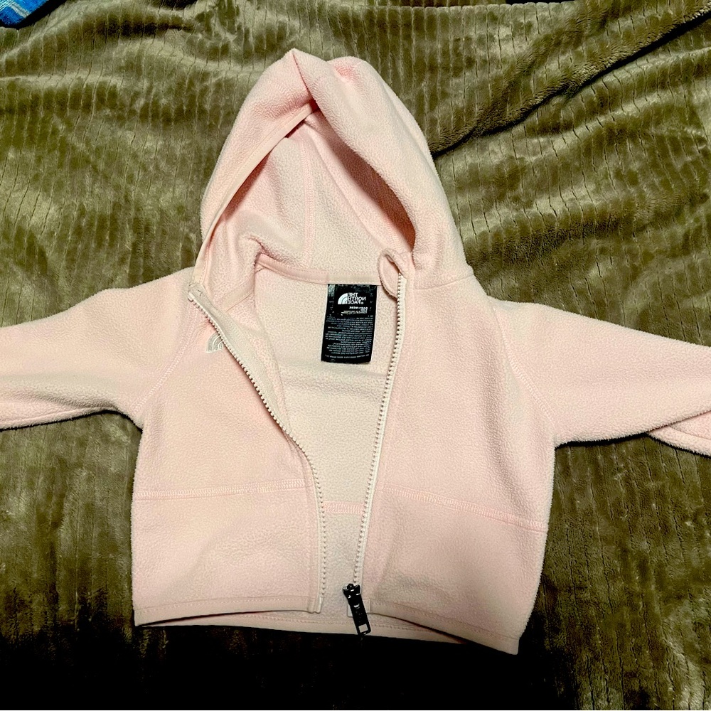 Northface baby girl coat 3-6mo